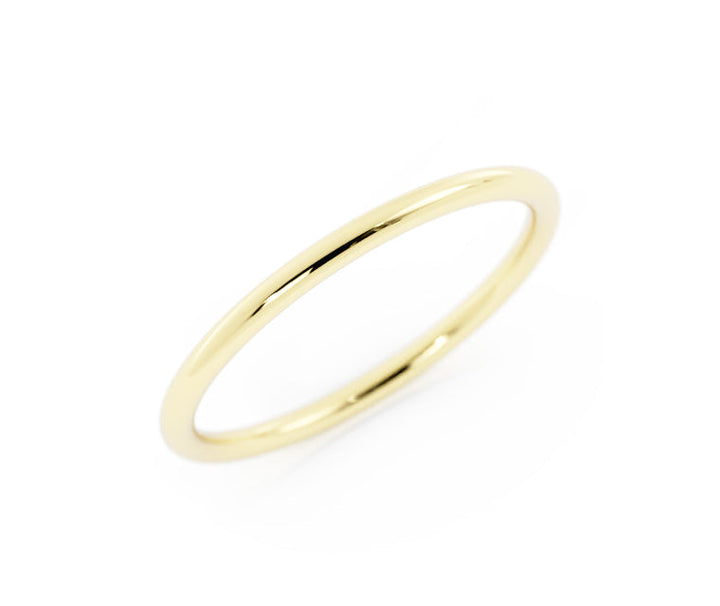 10K Yellow Gold High Polish Domed 1.5mm Wedding Band Deal