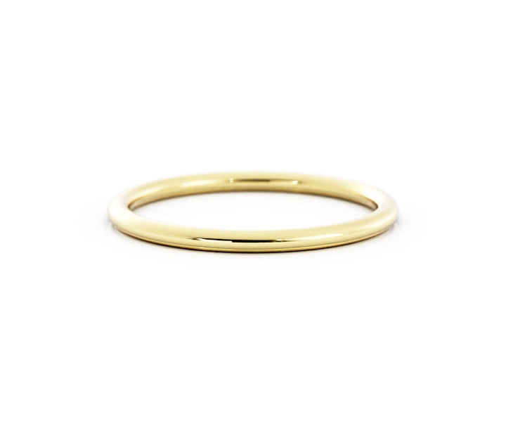 10K Yellow Gold High Polish Domed 1.5mm Wedding Band Deal