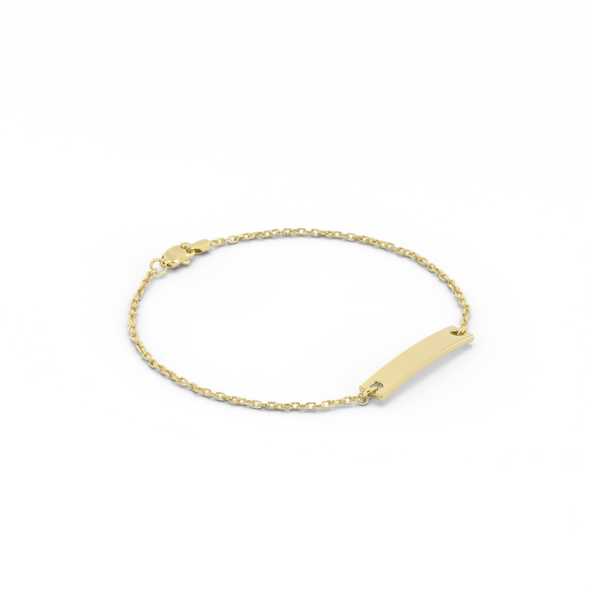 14k gold filled petite bar pendant bracelet welcome-3