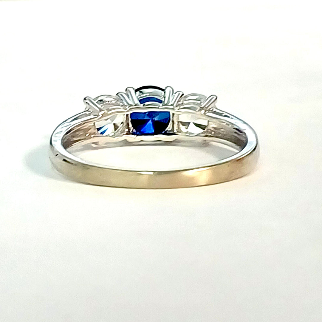 10K White Gold, Customer Ring, Cleaning, Polishing, and Rhodium-Plating