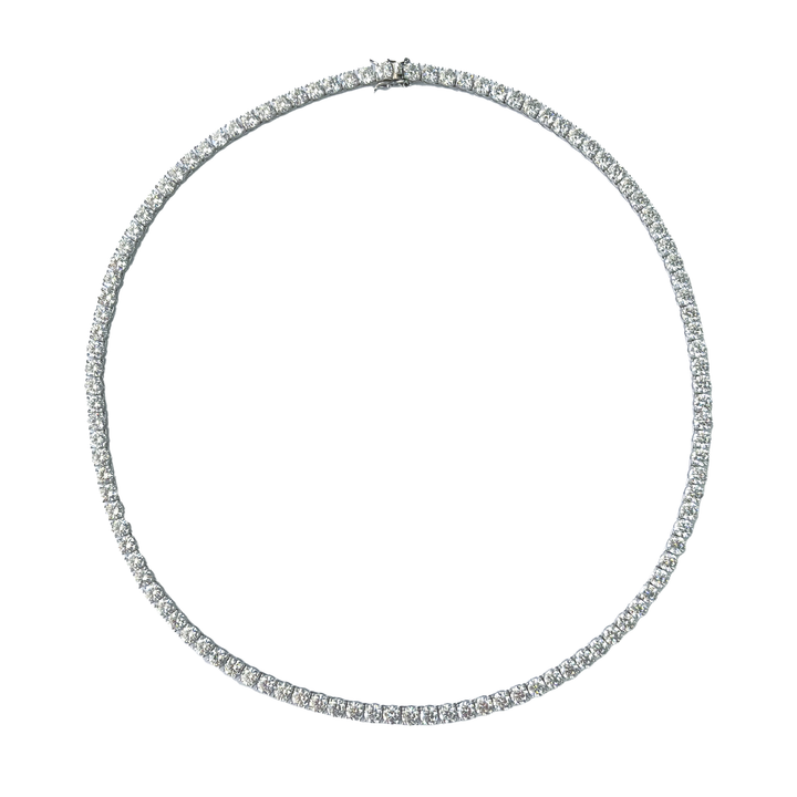 5mm Moissanite Tennis Necklace