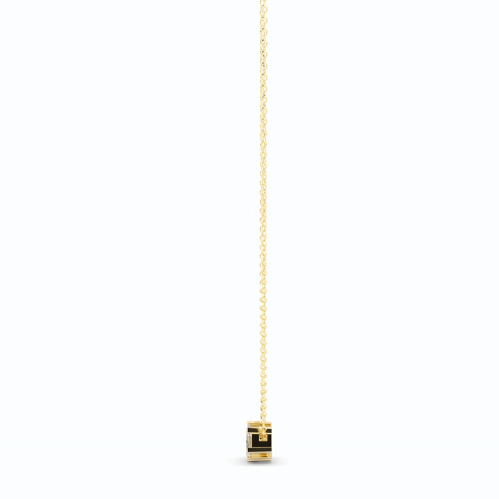 18K  Yellow Gold Natural Diamond Melee, Custom Necklace