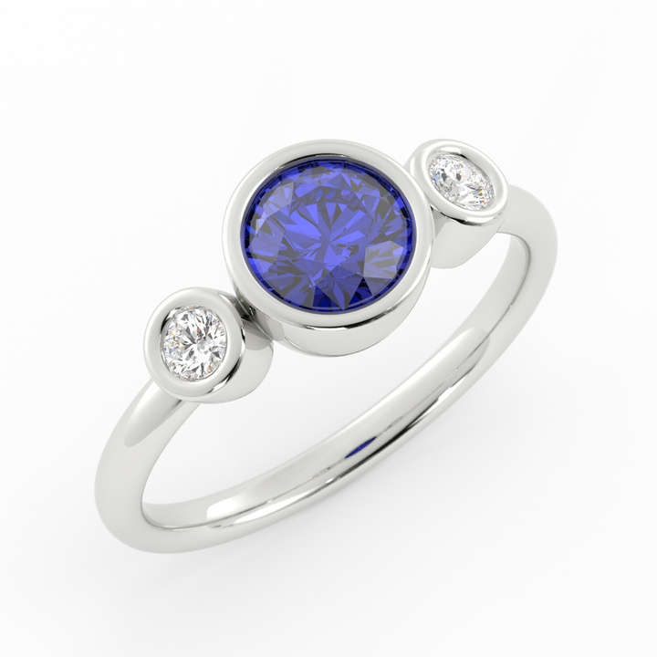 Alexandra 1ct Lab Grown Sapphire