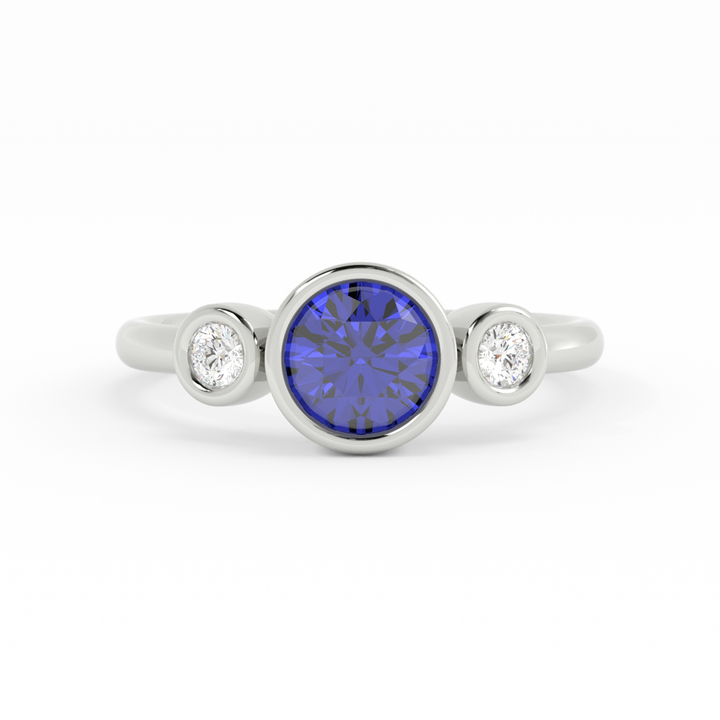 Alexandra 1ct Lab Grown Sapphire