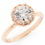 engagement rings style rose gold