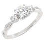 engagement rings style white gold