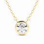 everyday jewelry necklace yellow gold