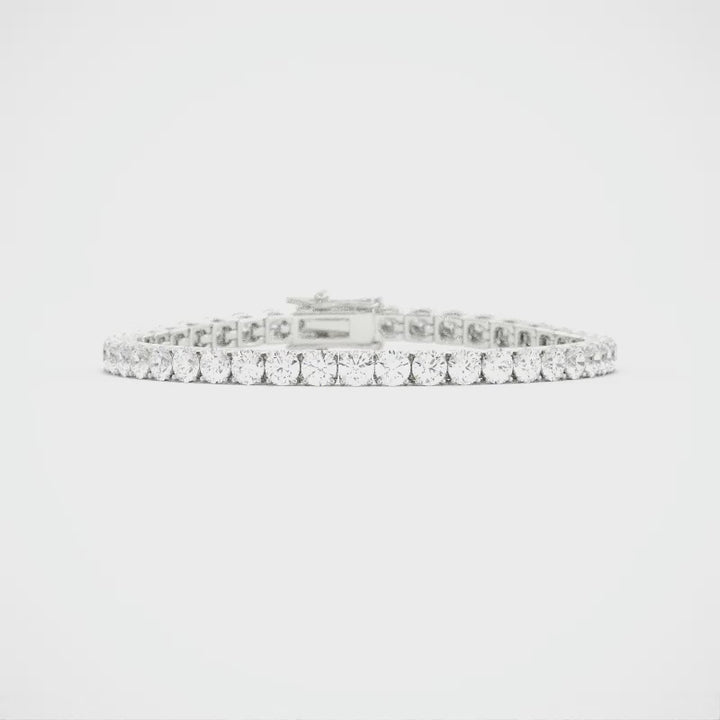 5mm Moissanite Tennis Bracelet