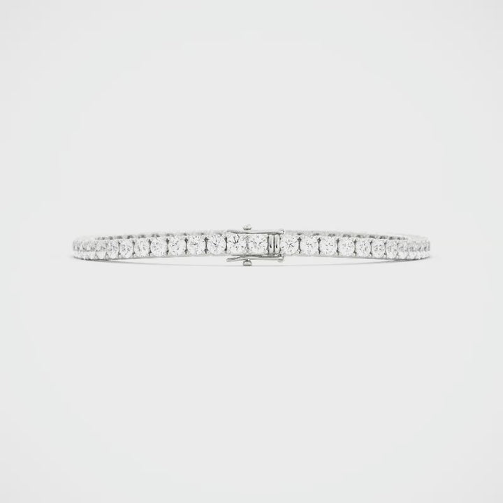 3mm Moissanite Tennis Bracelet