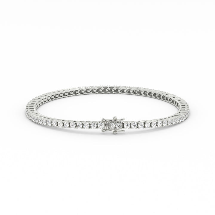 2mm Moissanite Tennis Bracelet