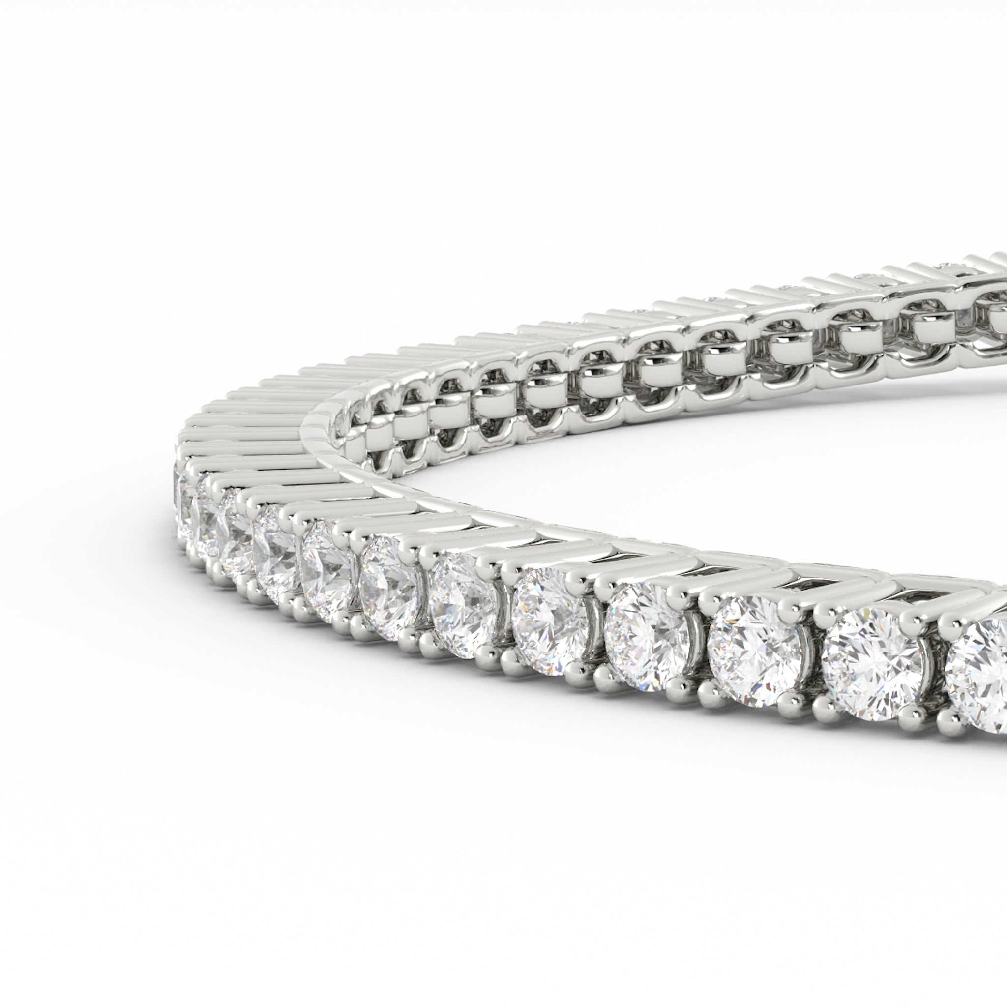 2mm Moissanite Tennis Bracelet