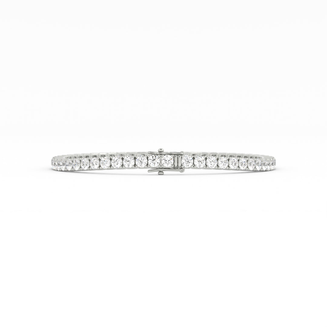 3mm Moissanite Tennis Bracelet