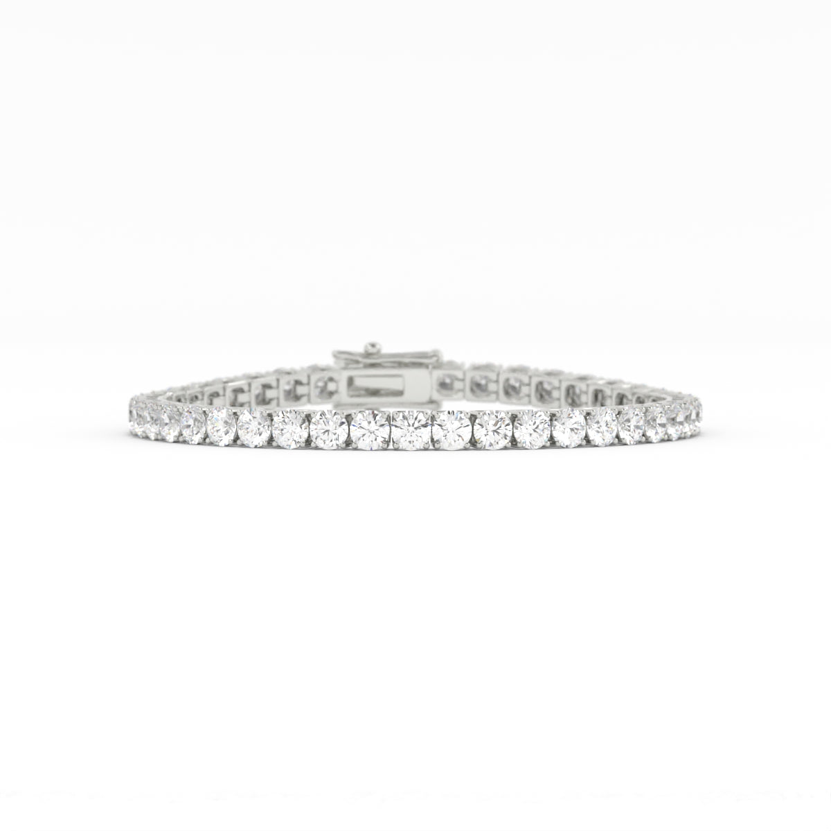 4mm Moissanite Tennis Bracelet