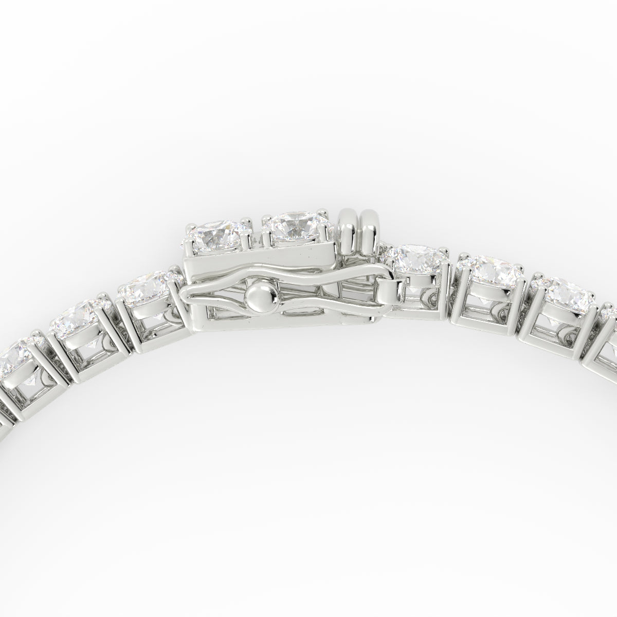 4mm Moissanite Tennis Bracelet