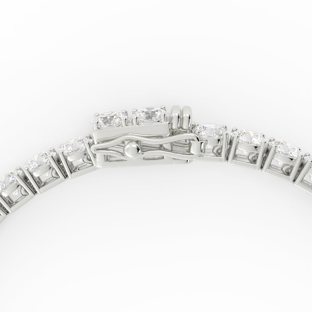 4mm Moissanite Tennis Bracelet