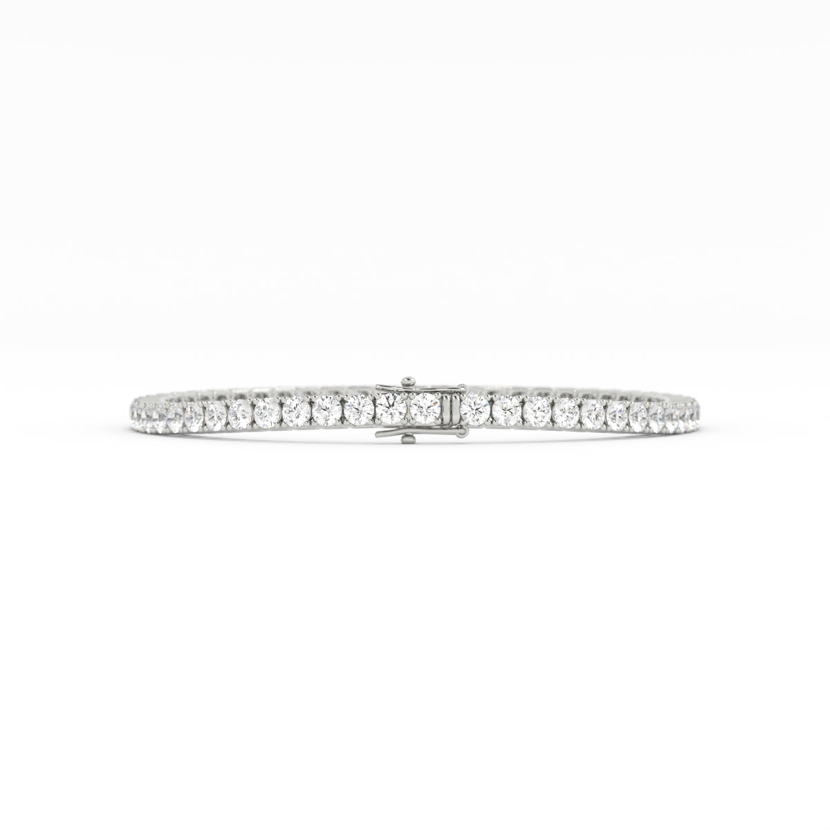 3mm Moissanite Tennis Bracelet