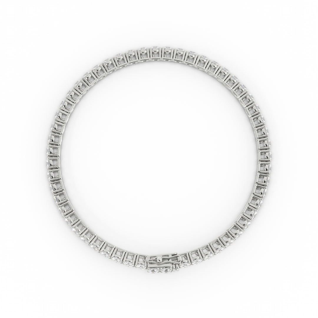 3mm Moissanite Tennis Bracelet