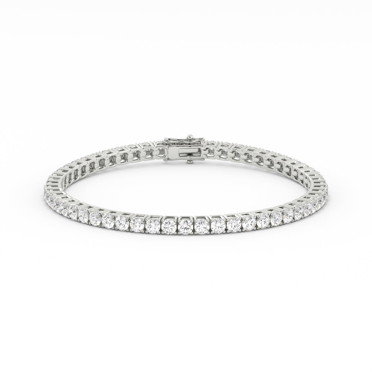 3mm Moissanite Tennis Bracelet