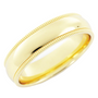 wedding rings men milgrain